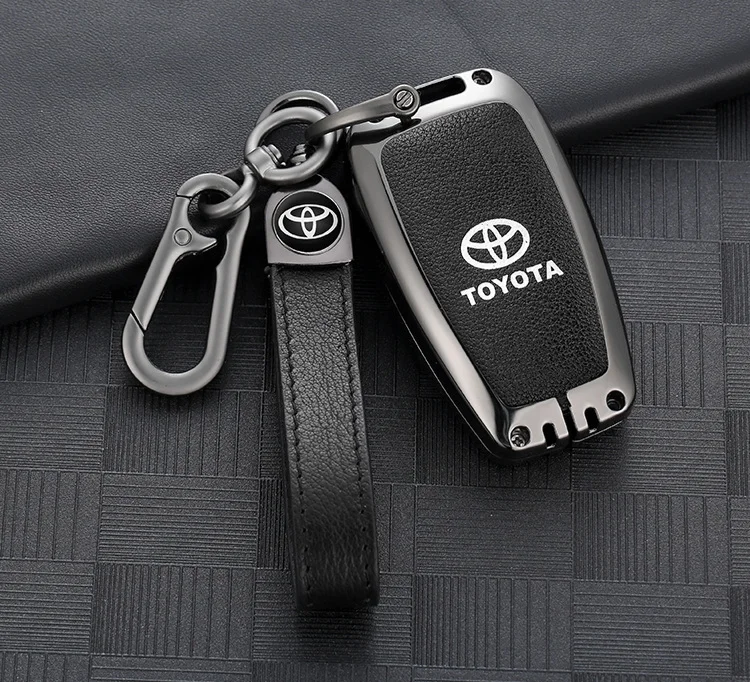 Mecha sports car style metal car keychain