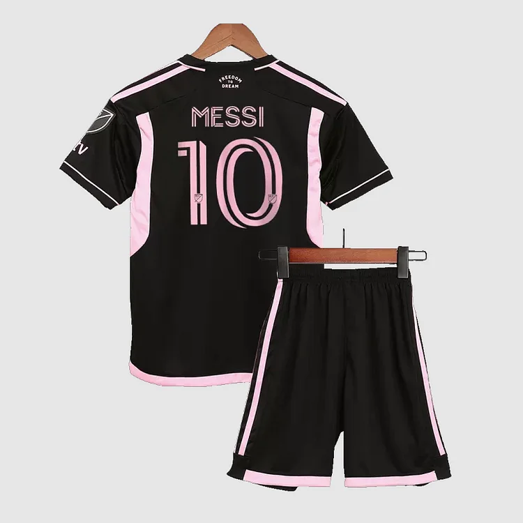 Inter Miami Lionel Messi 10 Away Shirt Kids & Junior Minikit 2023-2024
