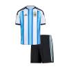Argentina Home Kids Soccer Jerseys Kit World Cup 2026