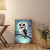 Diamond Painting-DIY Full Round Drill Owl