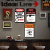 3PCS Warning Shot - Metal Tin Signs Set(8*12Inch/12*16Inch)