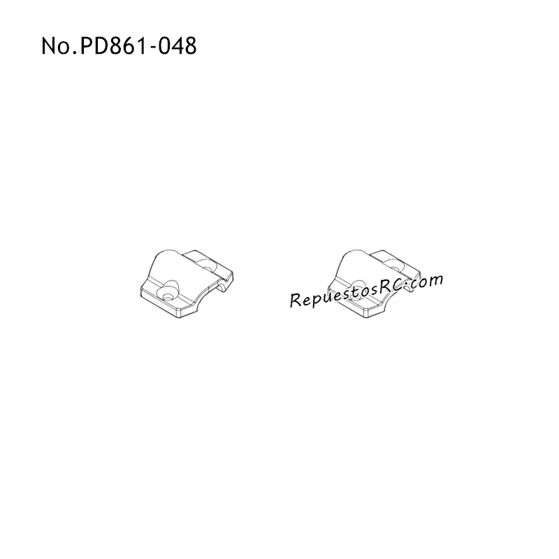 PD RACING TK10-4S Piezas para Coches RC Cubierta del Refuerzo Central PD861-048