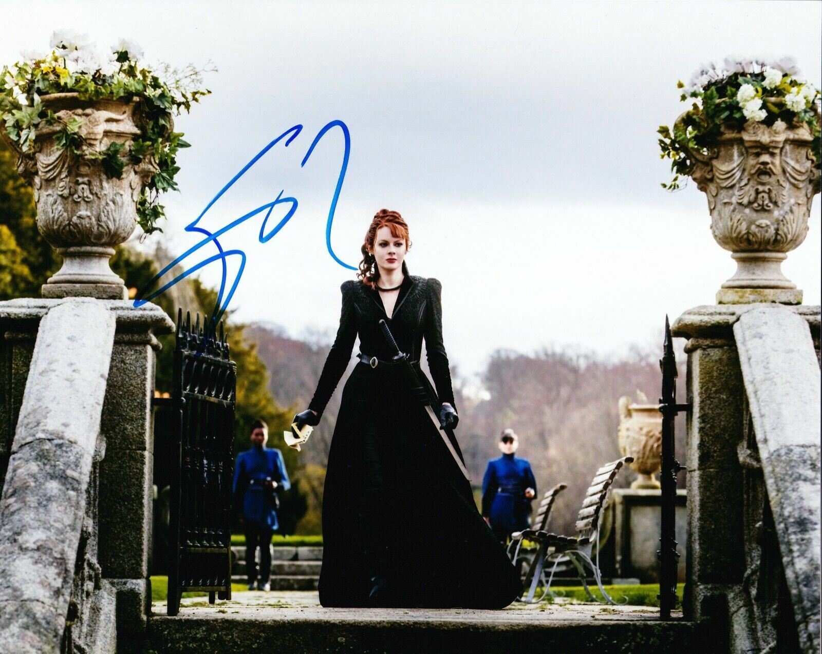 Emily Beecham SIGNED 10X8 Photo Poster painting Into the Badlands CERTIFICATE AFTAL COA (A)