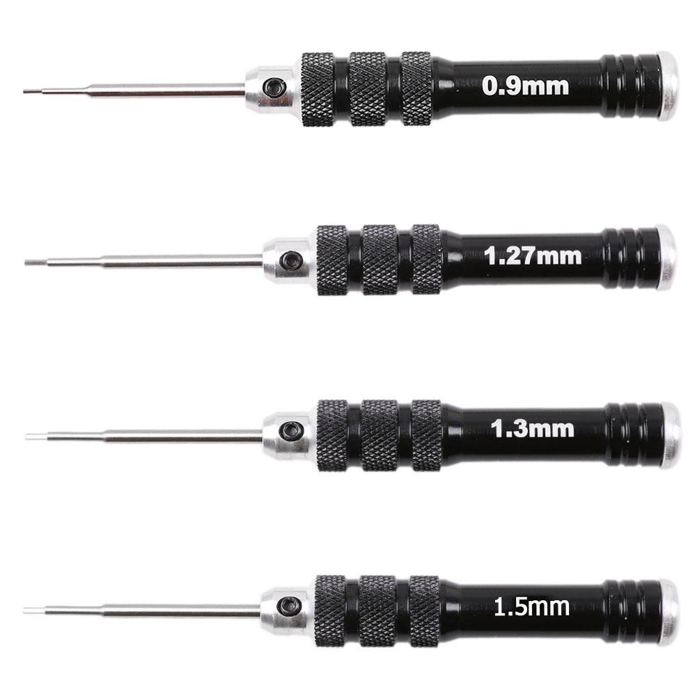 

4pcs HSS Black Handle Hex Screwdriver Tool Set for Drone Repair Tools, 501 Original
