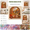 Stamped Cross Cross cross stitch kit for Adults Seasonal Landscape 11CT 40x40cm tapestrymarket
