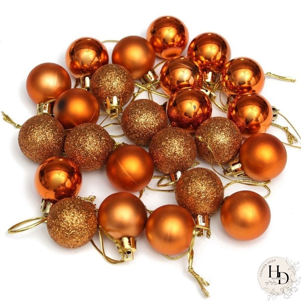 PcsSet Christmas Tree Ornaments Multi-color Ball Plastic Gift for Xmas Holiday Decoration