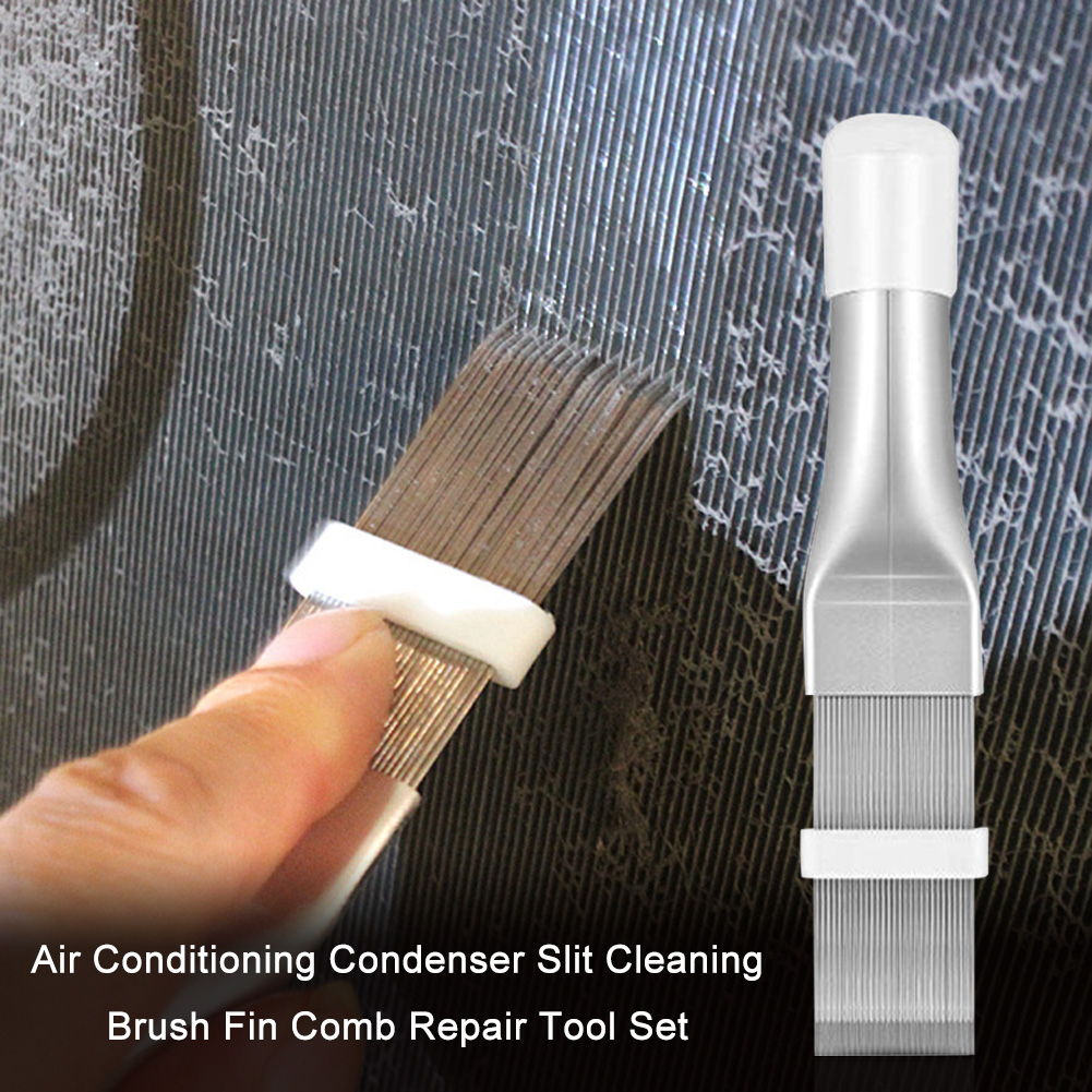 

3pcs Air Conditioning Fin Comb Brush Condenser Blade Cleaning Repair Tools, 501 Original