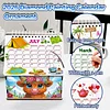 DIY Diamond Painting Special Shape Desktop Cabin Calendar Organizer Box Kit(Cute Yak)