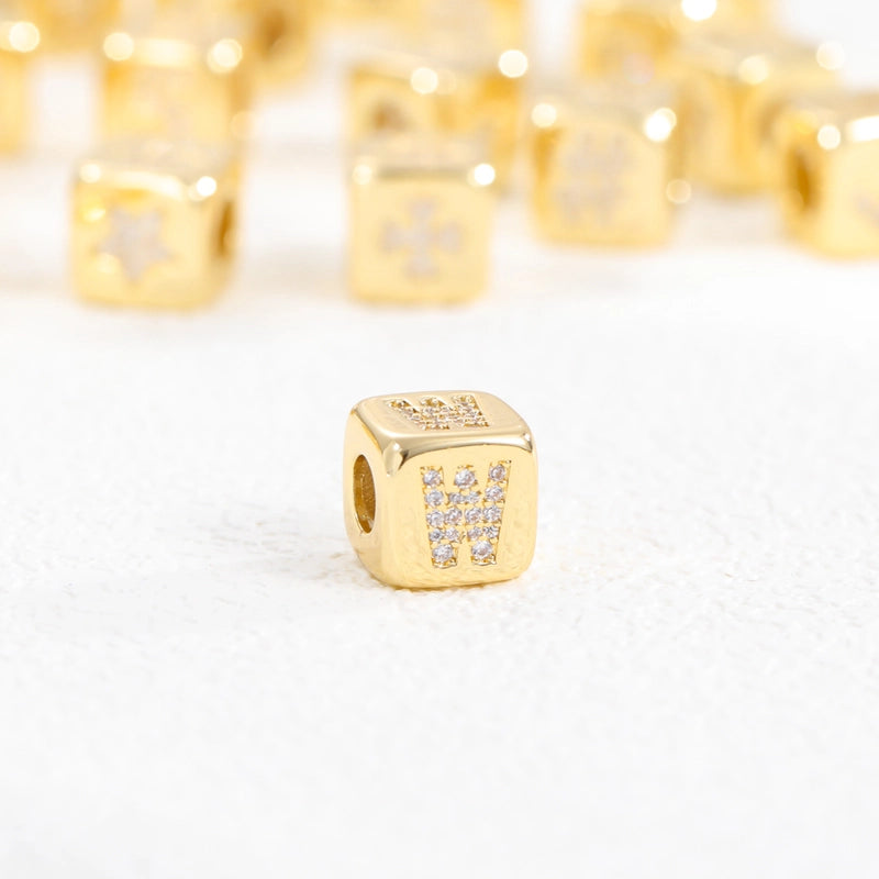 1 Piece Copper Letter Jewelry Accessories Pendant