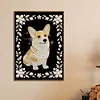 Diamond Painting-DIY Special Shaped Drill Pearl Painting Corgi(30x40cm)