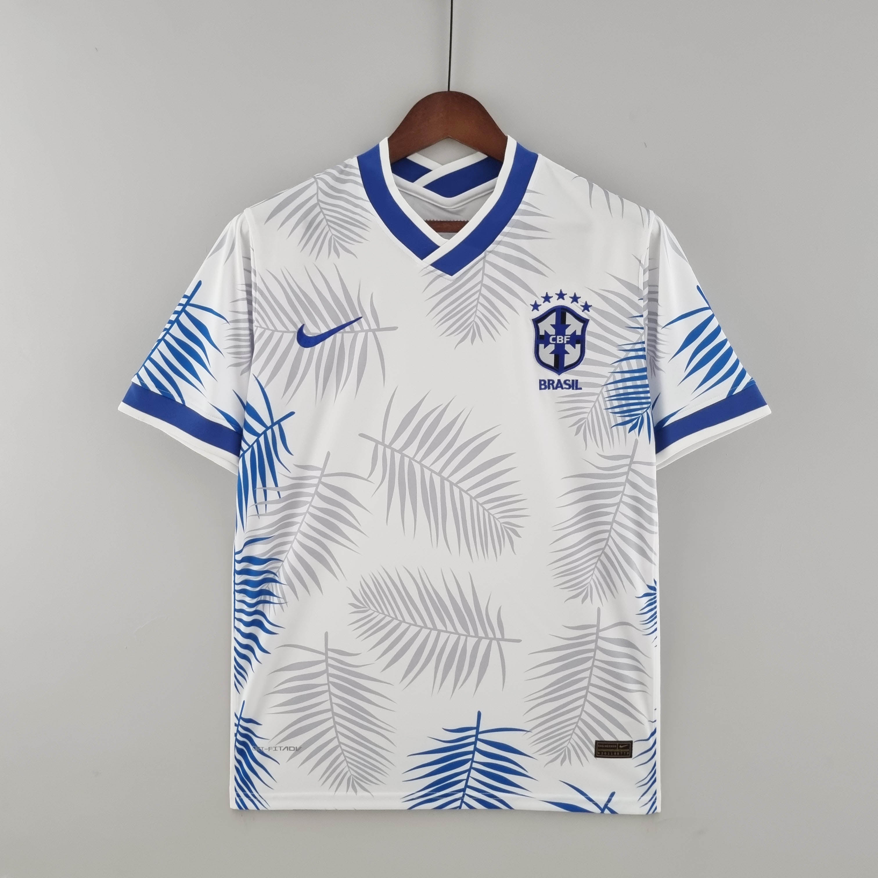 2022 Brazil Classic White Soccer Jersey mysite