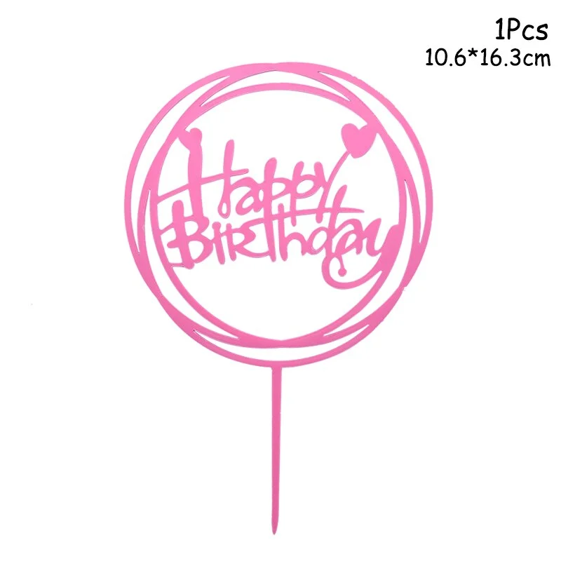 Gold Pink Disposable Tableware Set Paper Plates Cup Napkin Baby 1st Birthday Party Decor Baby Shower Girl Party Supplies Balloon