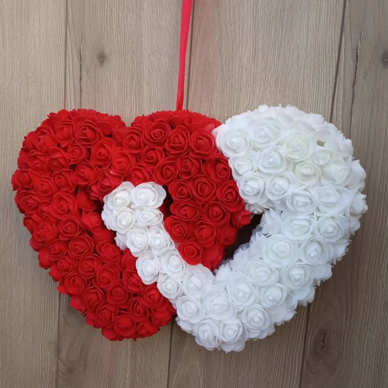 Say It With Roses Heart Shaped Love