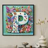 Butterfly Flower P 5D Partial Drill DIY Diamond Painting Kit 30*30cm