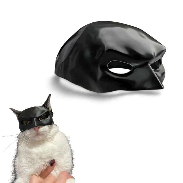 Personalized Cat Bat Cosplay Hat Bat Cat Mask Custom Cat Bat Hat Pet Halloween Gift
