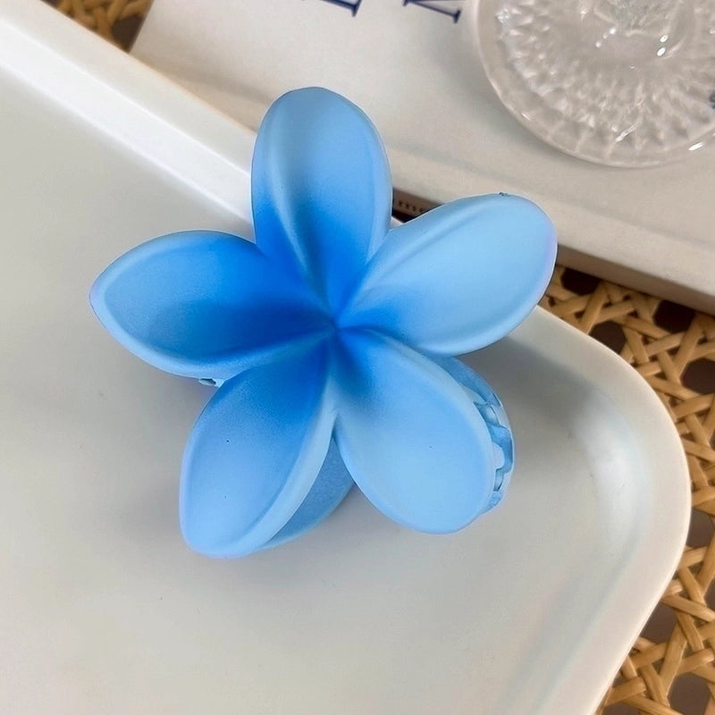 Women’s Hawaiian Vacation Tropical Flower Arylic Hair Claws