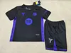 Joyfball 2025/2026 Kids Size Barcelona Special Edition Black Football Shirt 1:1 Thai Quality