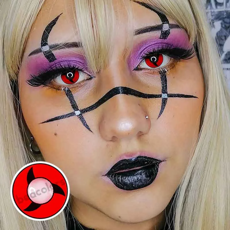 【U.S Warehouse】Beacolors Sharingan Cosplay