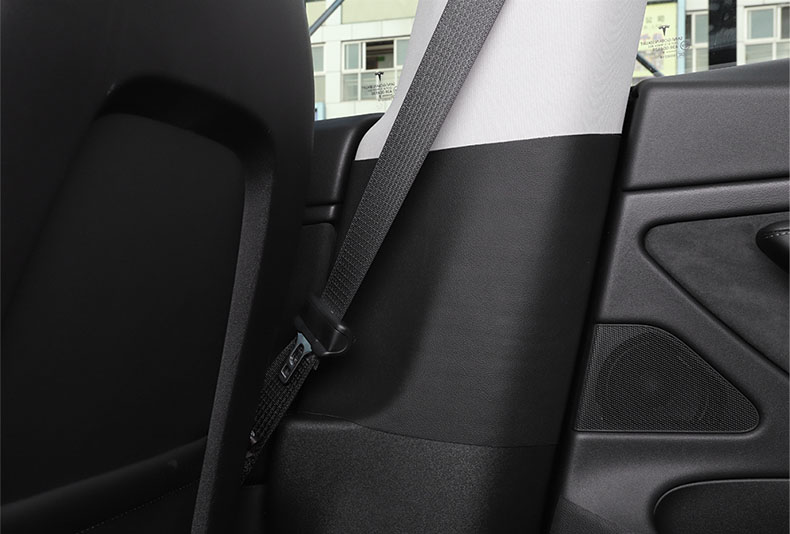 Ceinture de sécurité de voiture pilier B coussin de protection sécurité intérieur anti-rayures pour Tesla modèle 3 2021