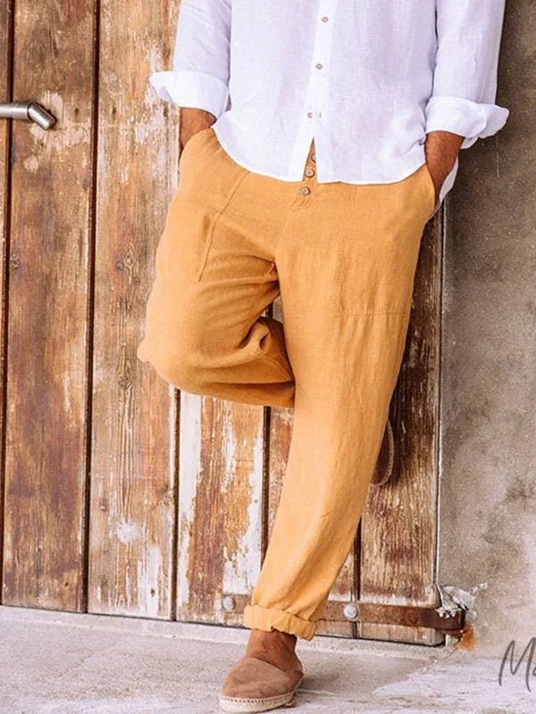 Linen pants for men