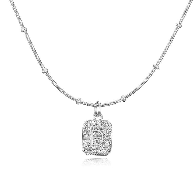 Copper  Letter Necklace