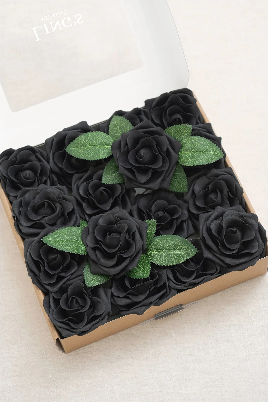 3.5" Foam Avalanche Rose with Stem - 16 Colors