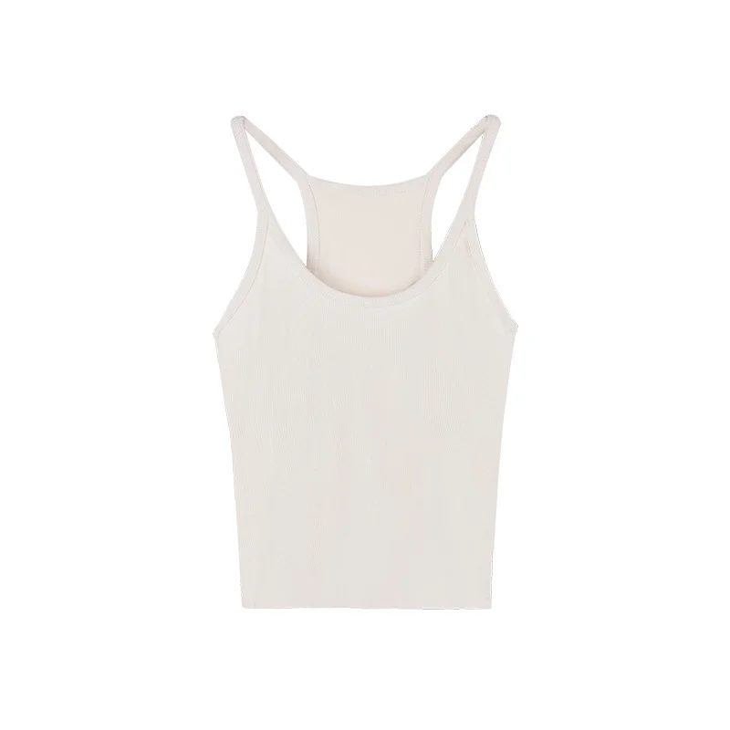 Pongl Pongl Condole Belt Hot Girl Dozen Bottom Vest Female 2024 Summer New Style Pure Desire Sexy Inside Take The United States Back Outside Wear Show Thin Jacket