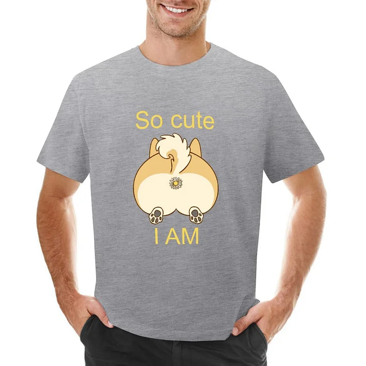 So Cute Cat Designable Men's T-shirt	