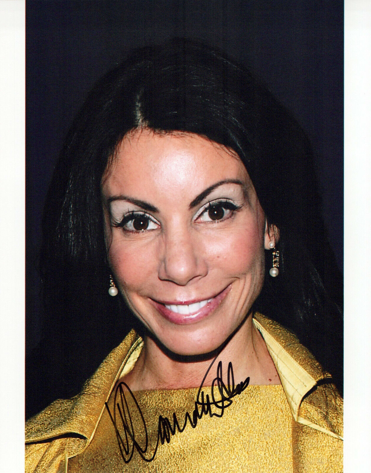 Danielle Staub glamour shot autographed Photo Poster painting signed 8x10 #1