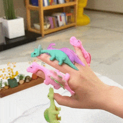 25Pcs Slingshot Dinosaur Finger Toy, Catapult Toy Elastic Flying Finger  Dinosaur