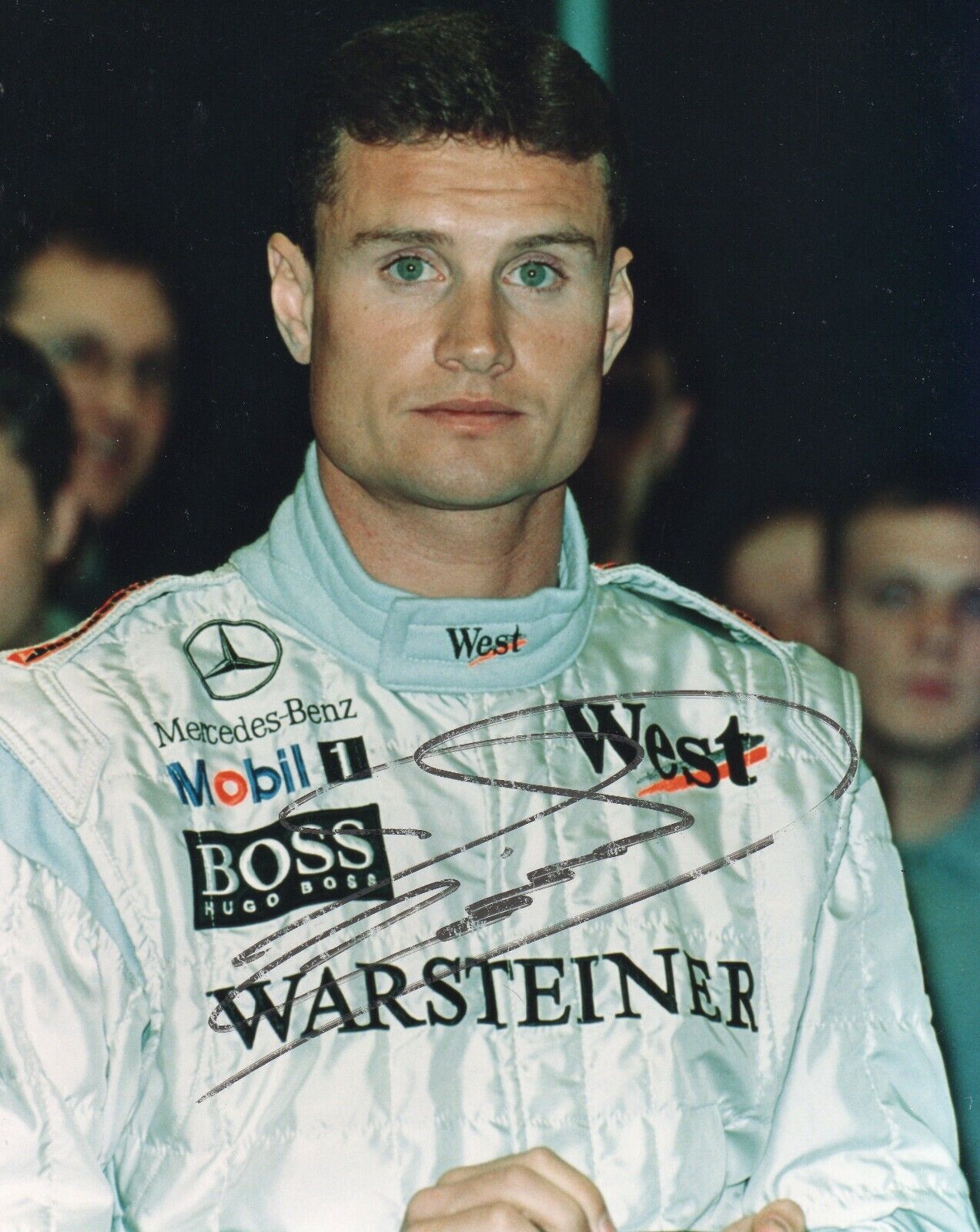 DAVID COULTHARD AUTOGRAPH, MOTOR SPORT, F1