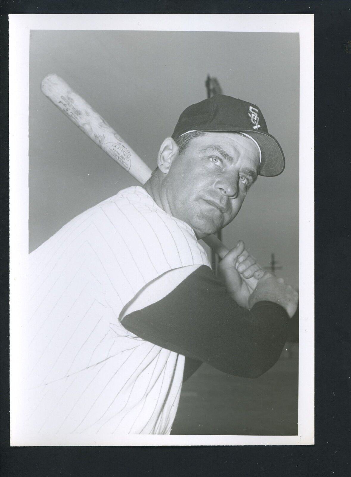 Ted Kluszewski 1960 Press Wire Photo Poster painting by Donald Don Wingfield Chicago White Sox