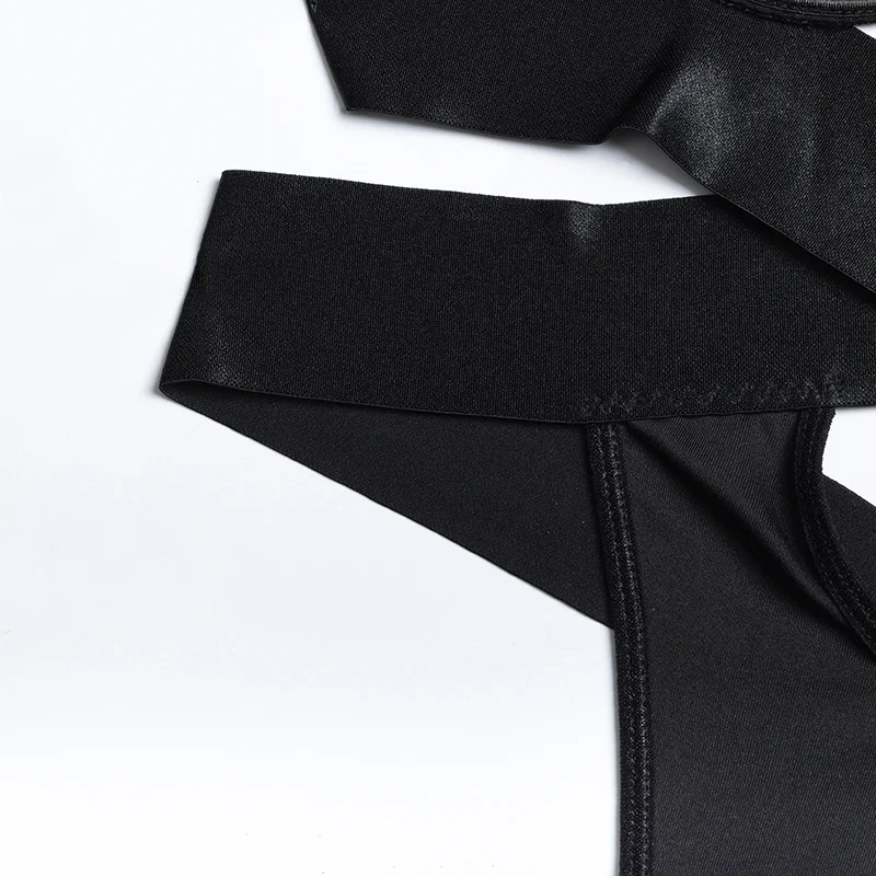 Billionm Black Bandage Lingerie Sexy Exotic Underwear Hollow Out Women Bodysuit Halter Porno Langerie European Clothing Sex Costumes Plus