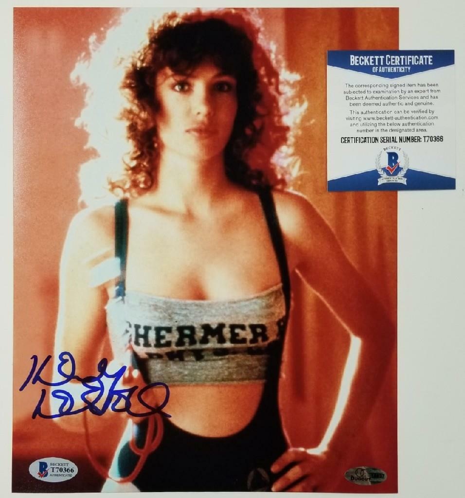 Kelly Lebrock signed Weird Science 8x10 Photo Poster painting #4 Lisa Autograph ~Beckett BAS COA