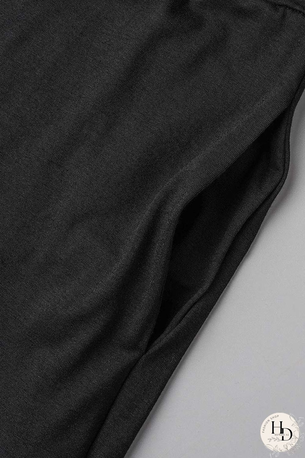 Black Casual Print Leopard Patchwork O Neck Plus Size Two Pieces