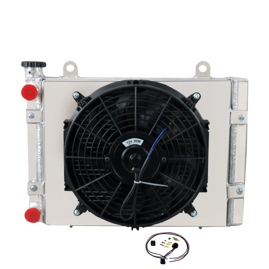 Aluminum Radiator Shroud Fan For Polaris Ranger XP 800 800 500 4x4 EFI 2010-2014