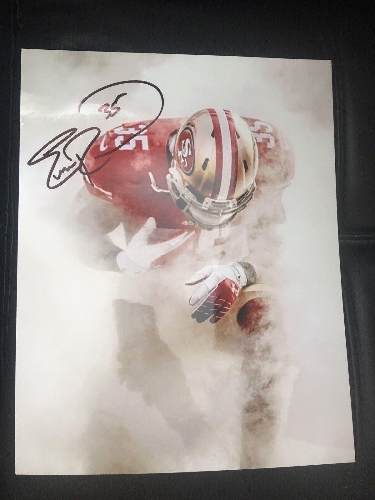 Eric Reid Signed 11x14 Photo Poster painting SF San Francisco 49ers LSU CAROLINA PANTHERS