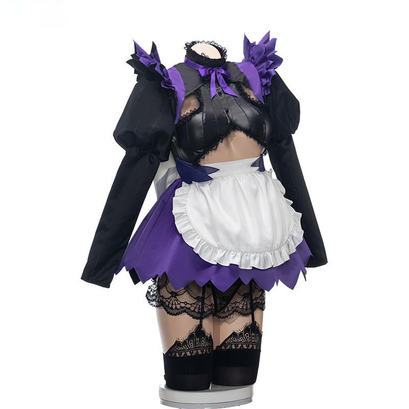 Fate/Grand Order Altria Pendragon Black Cosplay Costume