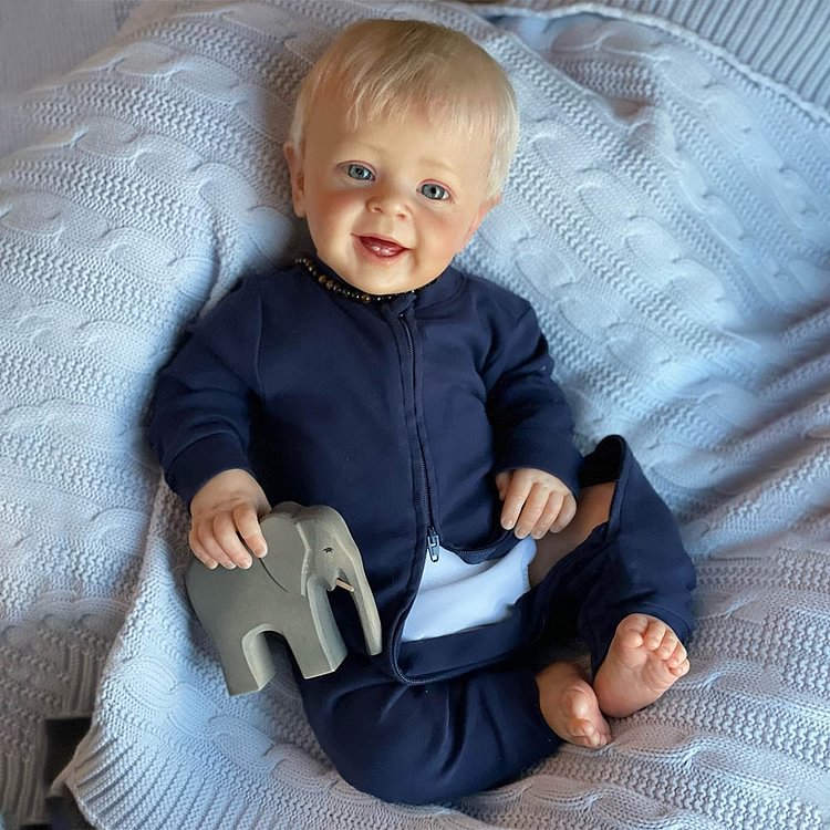  [New!] 20" Twins Boy Fliha and Sunsea Soft Cloth Body Reborn Newborn and Toddlers Baby Doll - Reborndollsshop®-Reborndollsshop®