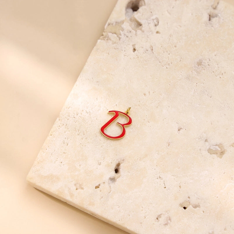 1 Piece 304 Stainless Steel Letter Jewelry Accessories Pendant