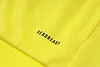 Joyfball 2024/2025 Flamenco Long Zipped Jacket Yellow Soccer Jersey 1:1 Thai Quality 