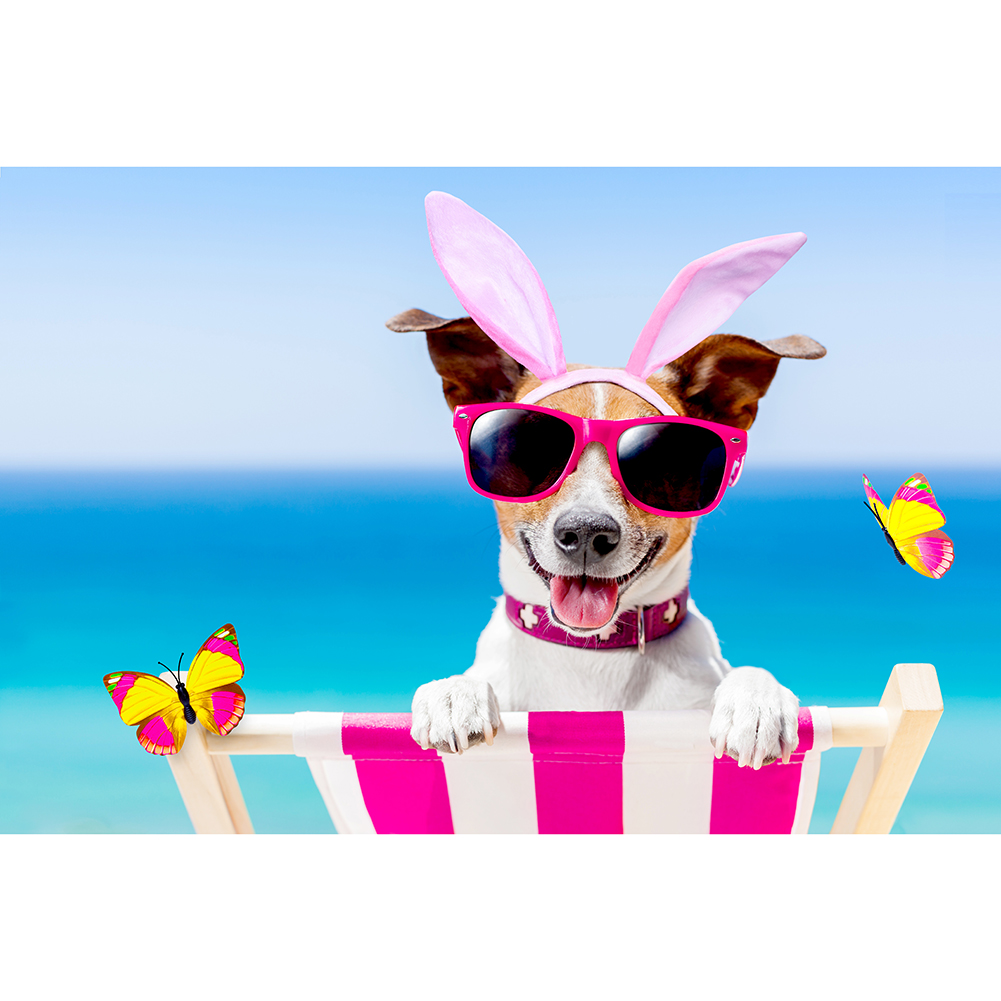

Sunglasses Dog - 1000 Pieces Jigsaw Puzzle, 501 Original