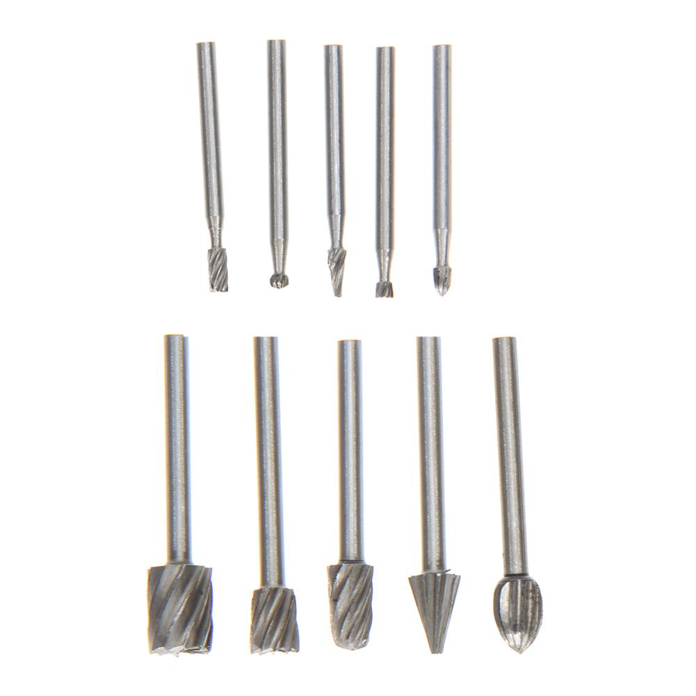 

10pcs HSS Routing Router Bits For &Rotary,Engraving,Wood Working Tool, 501 Original