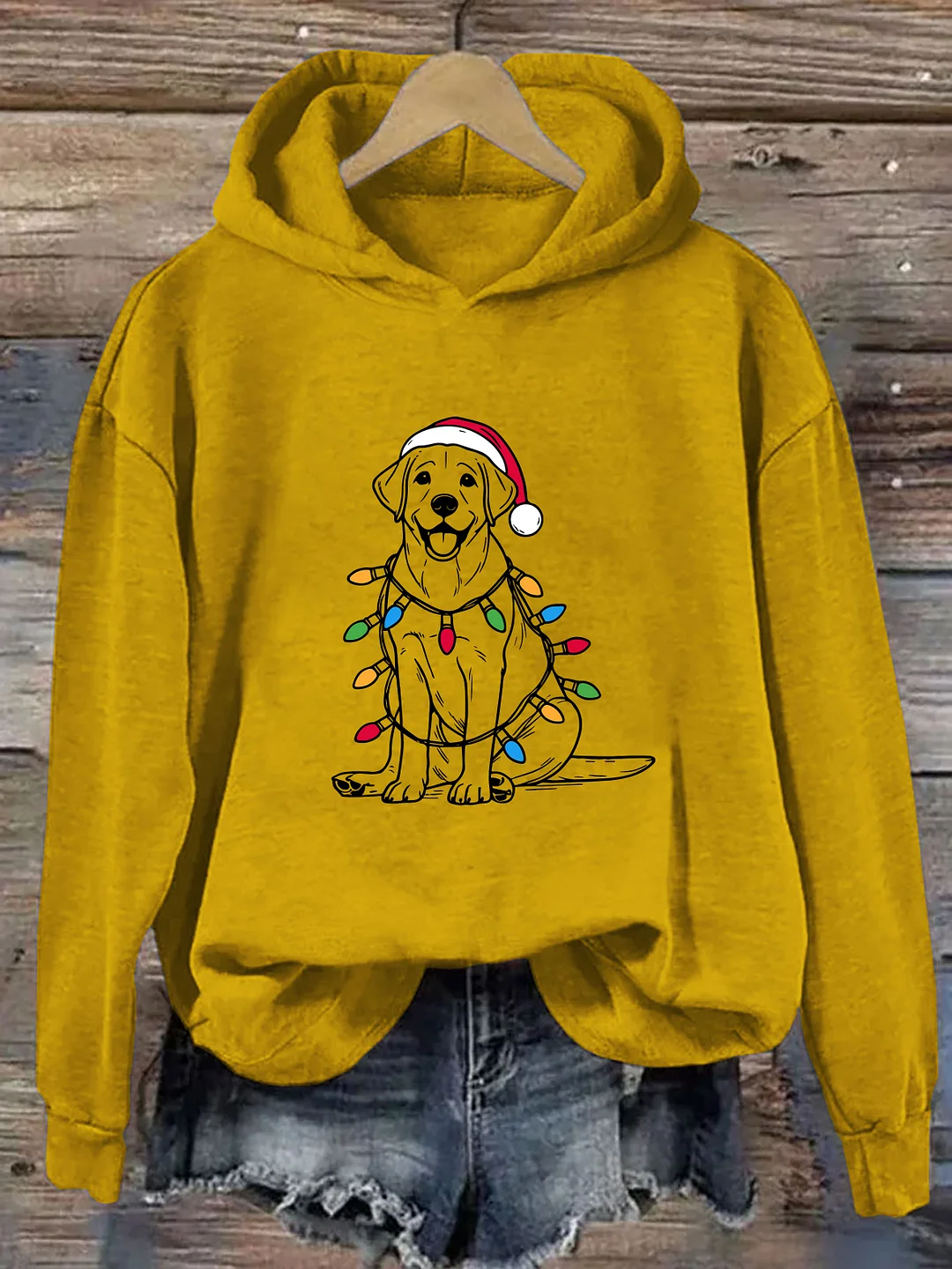 Festive Labrador Christmas Hoodie
