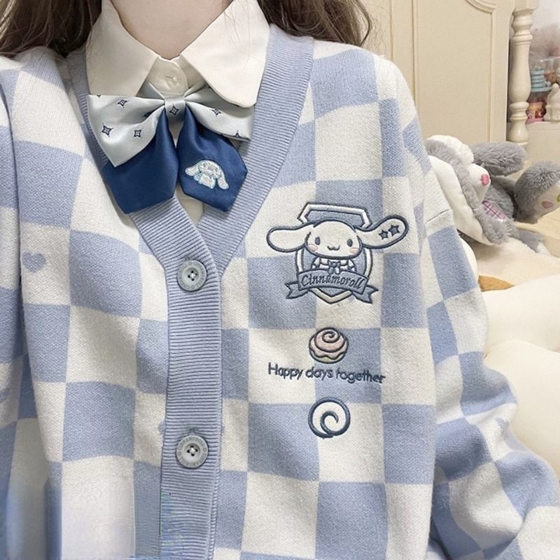 Kawaii Cinnamoroll Cute Cardigan For Girls weebmemes
