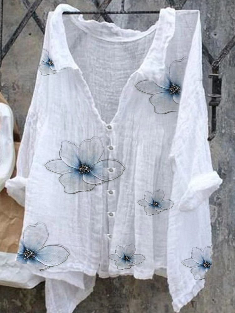 Floral Casual Blouse