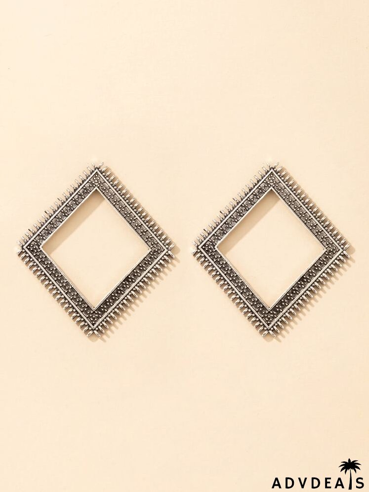Geometric Stud Earrings
