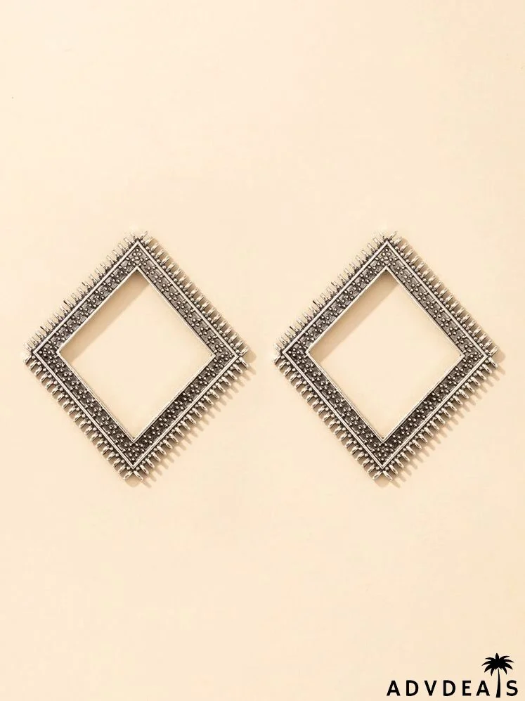 Geometric Stud Earrings