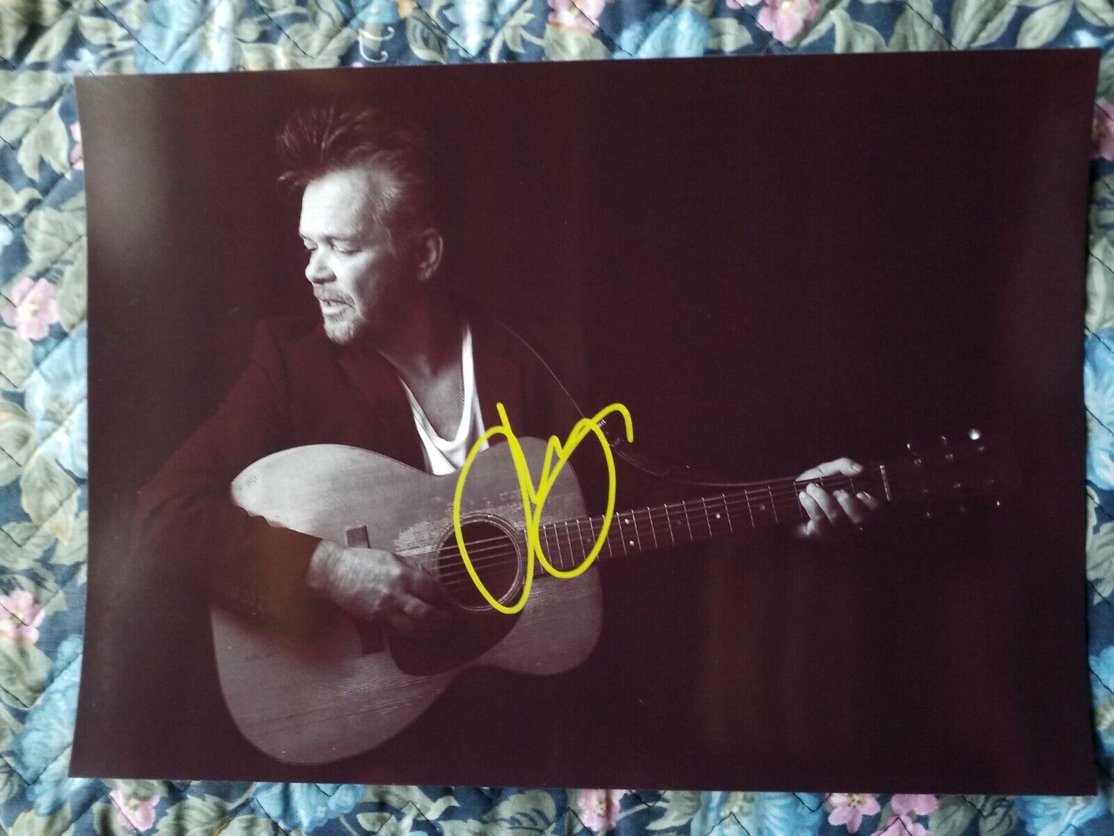 John Cougar Mellencamp Signed Autograph 8.2 x 11.5 Photo Poster painting