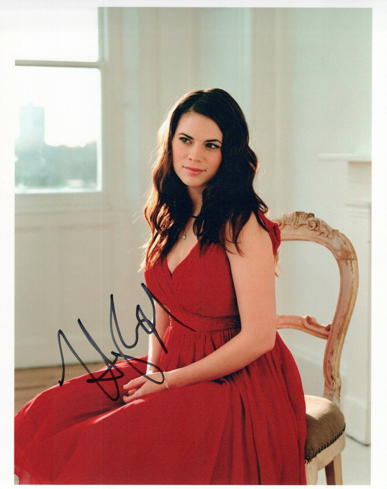 Hayley Atwell glamour shot autographed Photo Poster painting signed 8x10 #1